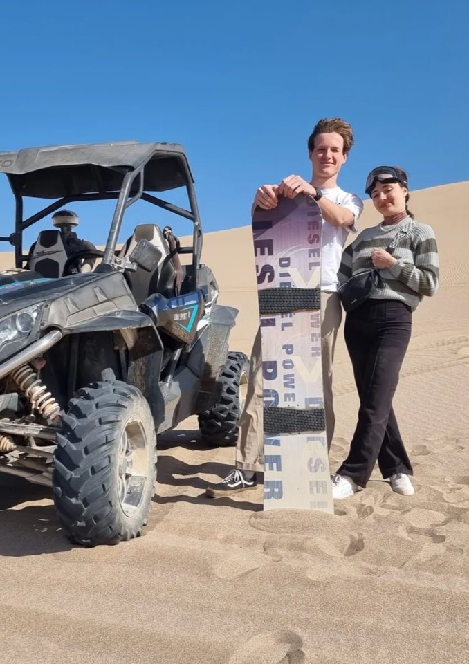 Buggy & Sandboarding Sunset