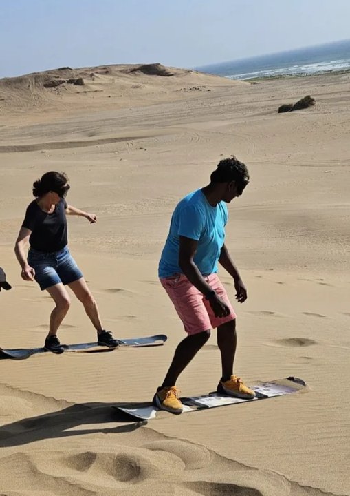 Quad & Sandboarding Sunset