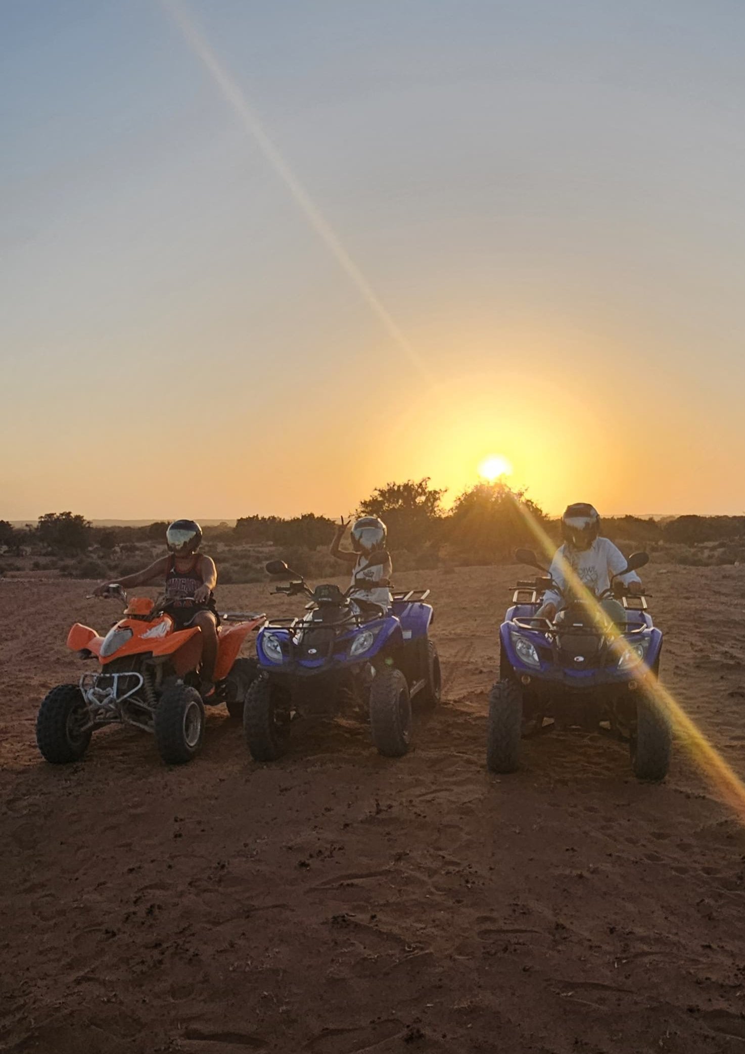 Sunset Desert Quad