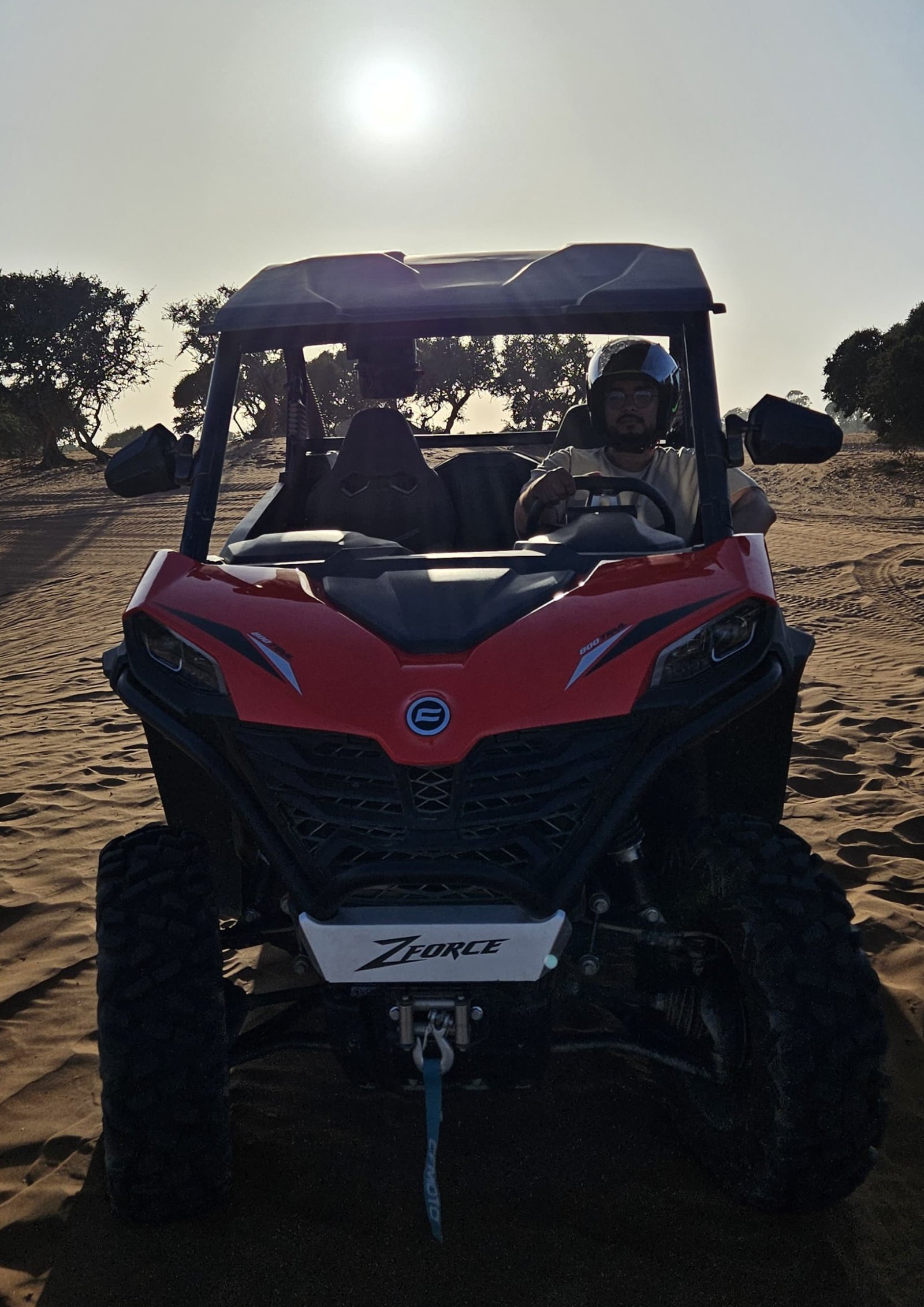 Sunset Desert Buggy